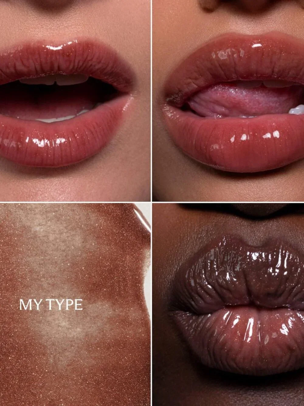 m.ph by Mary Phillips Lip Gloss in My Type - neutral brown shimmer